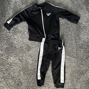 Toddler Reebok Black and White Jumpsuit size 18 Month